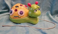 Vintage IQ Builders Toy Twirley Whirley Snail In Working Order.