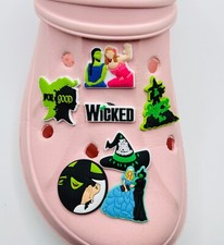 Wicked Charms Fits Crocs SET OF 7 Shoe Clog Charms Real UK Seller 🇬🇧