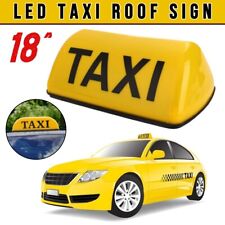 18" Taxi Roof Sign Aerodynamic