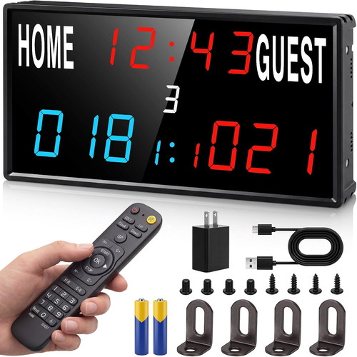 Led digital scoreboard - 15",