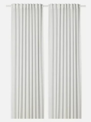 Ikea hilja white net curtains - hilja,