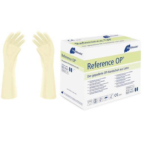 Sterile latex surgical gloves - sterile,