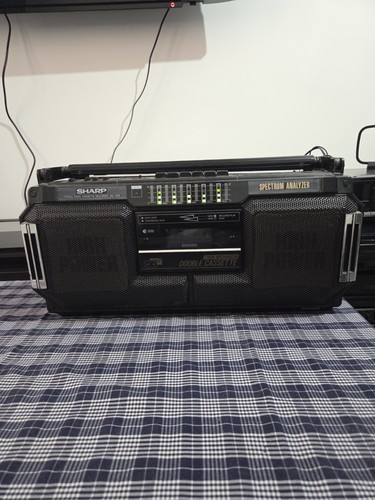 Ghettoblaster boombox sharp - boombox,