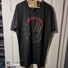 Gasp Relentless One Black/Red Tee 2XL