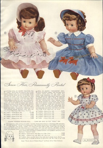 1954 paper color saran - paper, ad