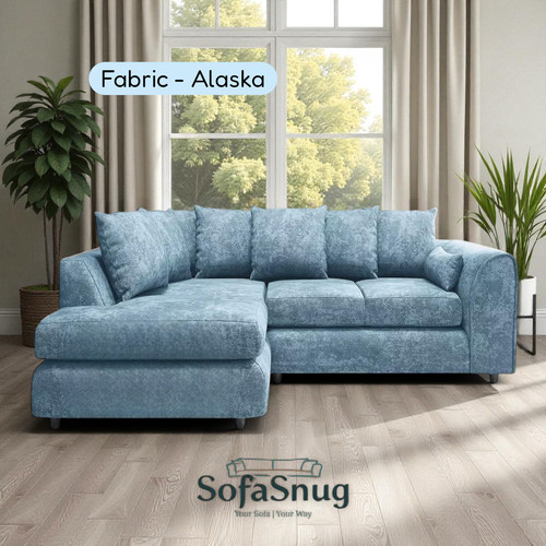 Xxl alaska shape corner sofa - l,