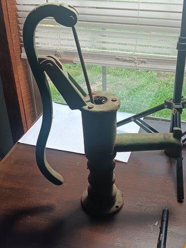 Vintage kitchen water pump - water,