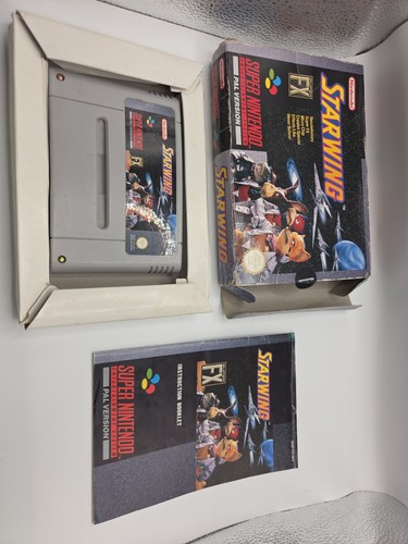 Starwing snes super - snes, nintendo