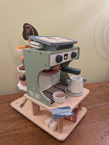 Coffee machine cake stand - machine, toy