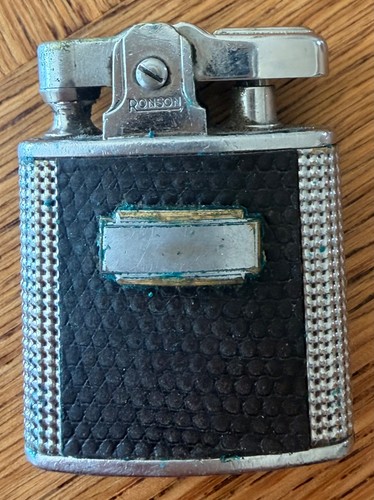 Vintage ronson lighter - ronson, with