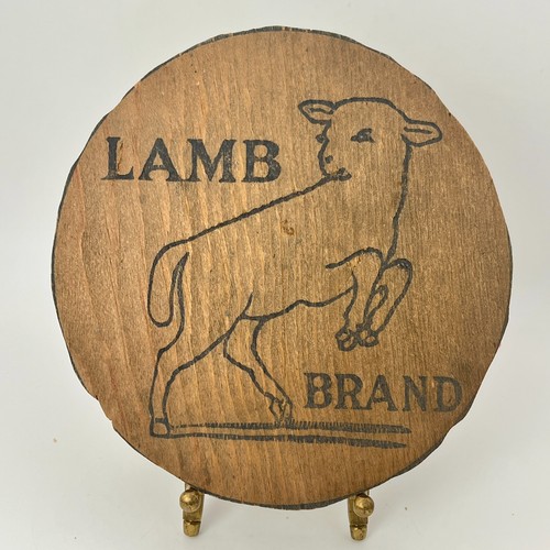 Vintage lamb brand - lamb,