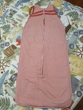 WOOLBABE Duvet Weight Front Zip Sleeping Bag RP $199.00 Red Stripe