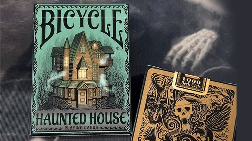 Bicycle haunted house playing - haunted,