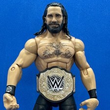 WWE Custom Wrestling Belt - Mattel -  World Heavyweight Champion