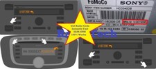 FORD RADIO CODES---  V or M