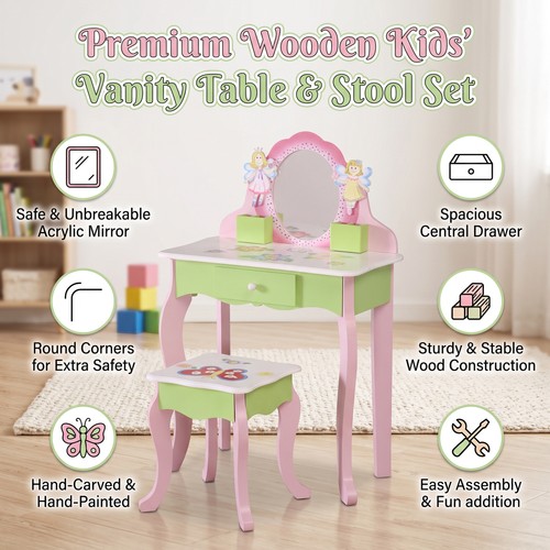 Kids vanity set anti tip - kids, anti-tip