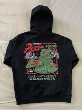 TMNT Teenage Mutant Ninja Turtles HOODIE PULL&BEAR RARE PIZZA NY STYLE CARTOON