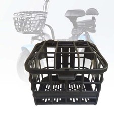 Bike Basket Dogs Carrier Organizer with Lid Bicycle Basket Pannier Basket for