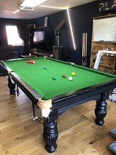 Snooker table, 8‘ x 4‘