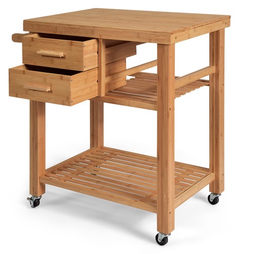 Cart rolling bamboo - cart, kitchen