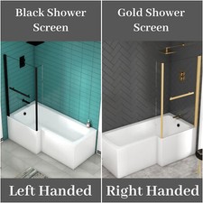 1500/1600/1700mm L Shaped