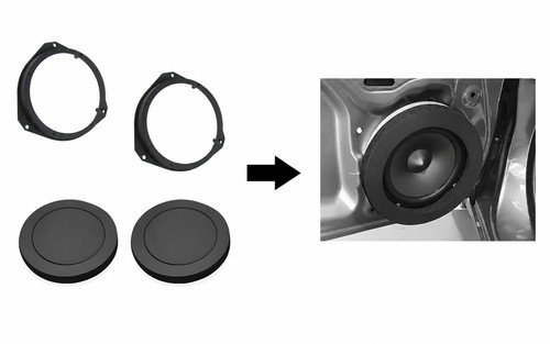 Front door speaker adaptor - front,