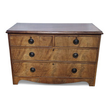 Antique chest of drawers - Victorian mahogany 4 drawer chest