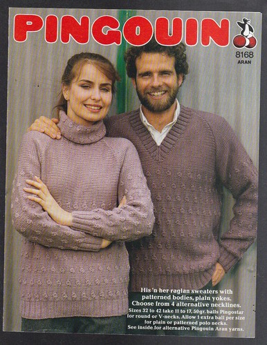 Pingouin aran knitting pattern - knitting,