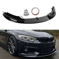 Gloss Black Front Splitter Lip