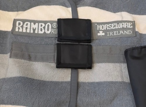 Horse rug buckle guards - rug,
