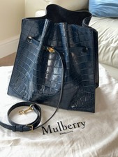 Mulberry Tyndale Blue Croc