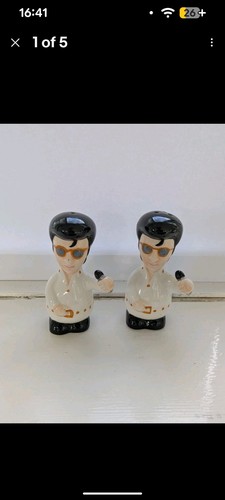 Elvis salt and pepper shakers