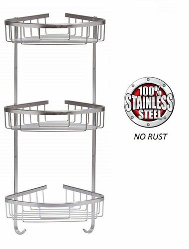 Tier stainless steel shower - stainless,