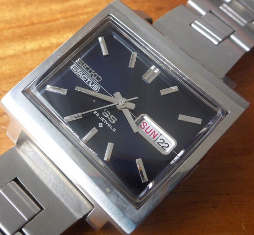 Seiko 5actus vintage gents - seiko, ss,