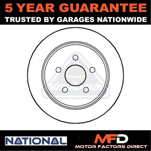 Brake disc front rear national - disc,