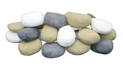 Gas fire pebbles - gas,