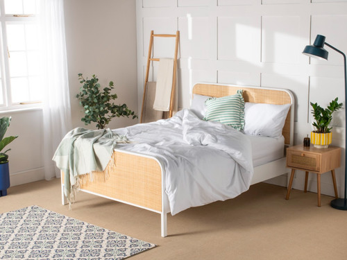 Clementine rattan bed frame - clementine, |