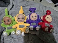 Teletubbies Super Soft & Cuddly Plush Toys Full Set Of All 4 Teletubbies