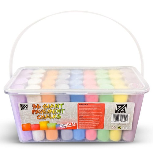 Coloured chalks for kids - coloured,