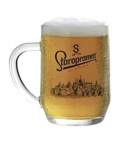 Staropramen glass half - 1,