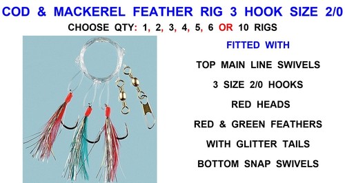 Cod mackerel red green - red,
