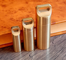 Mini Brass Pill Case Box