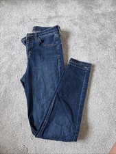 Topshop Skinny Jeans W26 L30 Jamie Blue