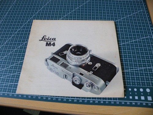 Leica camera brochure - leica, m4