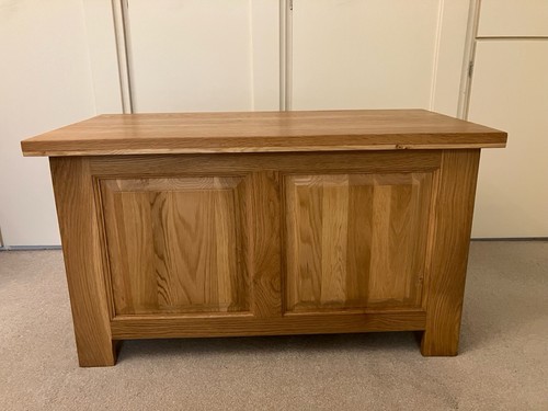 Solid oak chest - solid,