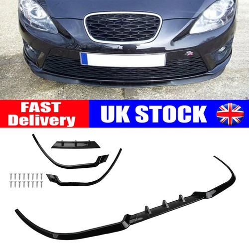Gloss black front - front, bumper