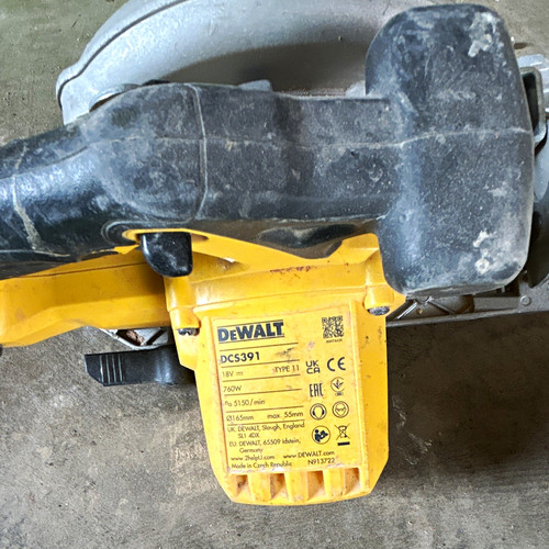 Dewalt dcs391 18v ion 165mm - dcs391,
