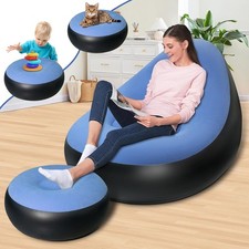 Inflatable Chair with Ottoman