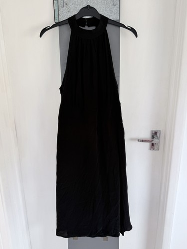 Black zara velvet - black, neck