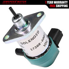 Fuel Stop Control Solenoid For Kubota D905 D1005 D1105 17208-60010 17208-60015